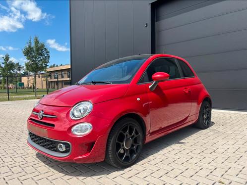 Fiat 500 Sport 1.2 Benzine - 2017 - Open dak - Leder, Auto's, Fiat, Bedrijf, Te koop, Bluetooth, Benzine, Euro 6, Stadsauto, 3 deurs