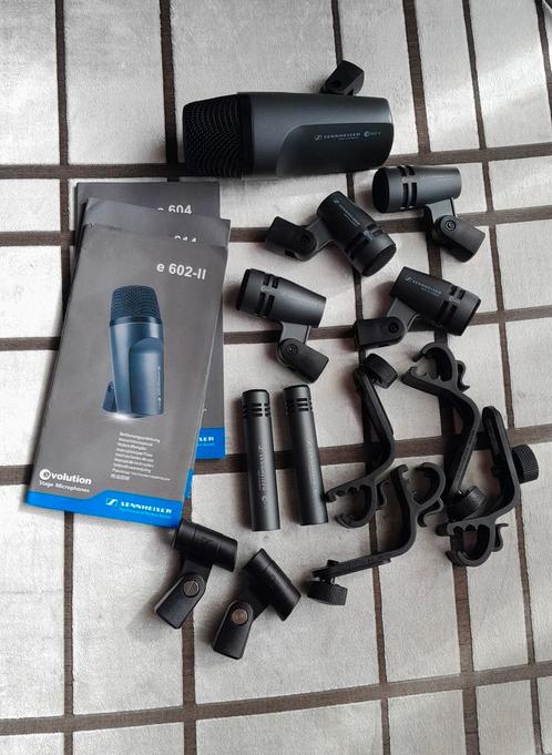 Sennheiser e600 microbatterijset, Muziek en Instrumenten, Microfoons, Zo goed als nieuw, Verzenden