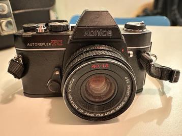Konica Autoreflex TC + 3 originele Hexanon AR lenzen beschikbaar voor biedingen