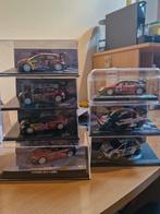 Lot de 7 voitures miniatures de rallye wrc 1/43ieme, Enlèvement ou Envoi, Neuf, Voiture, Autres marques