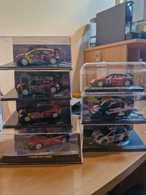 Lot de 7 voitures miniatures de rallye wrc 1/43ieme, Hobby & Loisirs créatifs, Voitures miniatures | 1:43, Neuf, Voiture, Autres marques