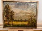 Schilderij olieverf Godenne, Antiek en Kunst, Kunst | Schilderijen | Klassiek, Ophalen