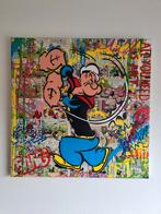 Popart, kunst, wanddecoratie, Koen Betjes, popeye, Antiek en Kunst, Kunst | Schilderijen | Modern, Ophalen of Verzenden