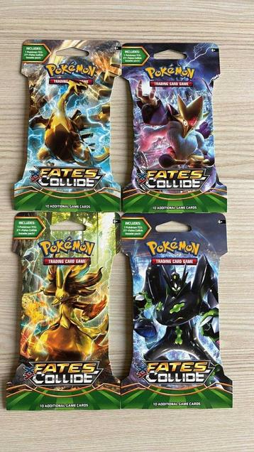 Pokemon XY Fates Collide sleeved artset beschikbaar voor biedingen