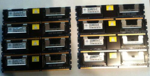 Lot 8 barrettes 2 Go 2Rx8 PC2 - 5300F (Total : 16 Go), Computers en Software, RAM geheugen, Gebruikt, Desktop, 16 GB, Verzenden