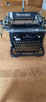 Ancienne machine à écrire Mercedes., Antiquités & Art, Enlèvement