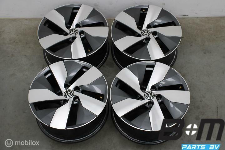 ORIGINEEL! 17 inch Bologna velgen VW Passat B9! 3J0601025K, Auto-onderdelen, Banden en Velgen, Velg(en), Gebruikt
