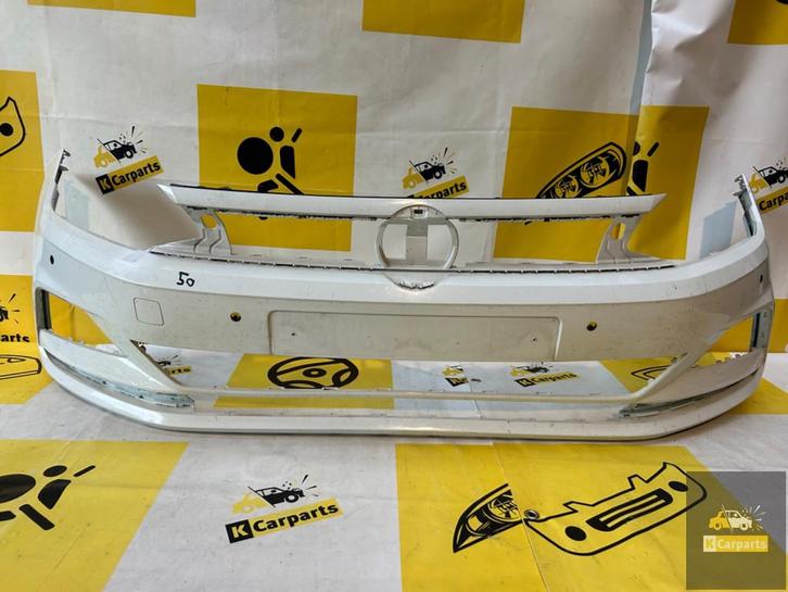 Voorbumper Polo 2G 2017-2022 4XPDC 2G0807221 BUMPER, Auto-onderdelen, Carrosserie, Bumper, Volkswagen, Voor, Gebruikt