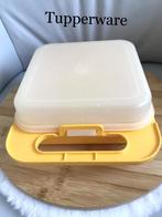 Tupperware retro schooltasje nieuwstaat 10 foto's., Overige typen, Wit, Zo goed als nieuw, Verzenden