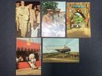 5 cartes postales Roi Baudouin Congo, Enlèvement ou Envoi