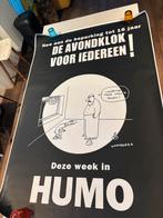 Grote poster Kamagurka - HUMO jaren 90, Verzamelen, Posters, Ophalen, Zo goed als nieuw