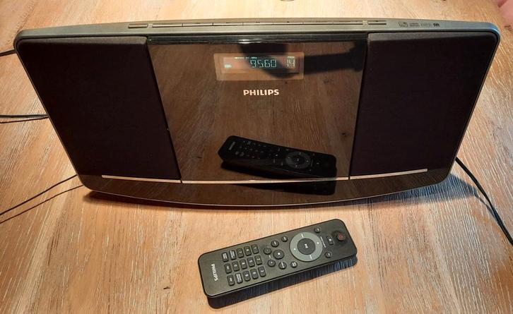 Philips MCM2050/12 mini-wandketting, Audio, Tv en Foto, Radio's, Gebruikt, Radio, Ophalen of Verzenden