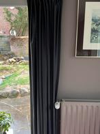 Tentures coton gris foncé, 200 cm ou plus, Gris, Enlèvement, Utilisé