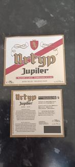 Oud bieretiket urtyp jupiler 75 cl, Verzamelen, Biermerken, Ophalen of Verzenden, Zo goed als nieuw, Jupiler