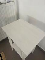 Table de chevet blanche 46x35cm, Utilisé, Enlèvement ou Envoi