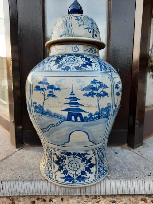 Grand vase chinois antique en pot de gingembre en porcelaine, Antiquités & Art, Antiquités | Vases, Enlèvement
