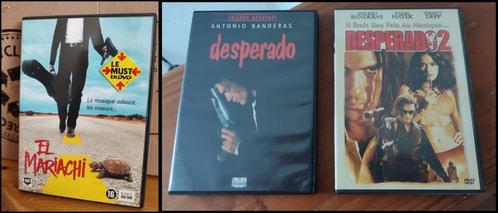 EL MARIACHI/DESPERADO - Les 3 films (Banderas/Rodriguez), CD & DVD, DVD | Action, Utilisé, Action, Enlèvement ou Envoi