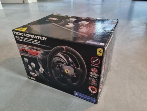 Thrustmaster T300 Ferrari Integral Racing Wheel, Games en Spelcomputers, Spelcomputers | Sony Consoles | Accessoires, Zo goed als nieuw