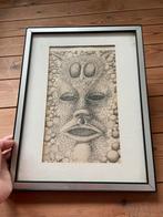 Œuvre graphique - visage - tête, Enlèvement ou Envoi, Comme neuf