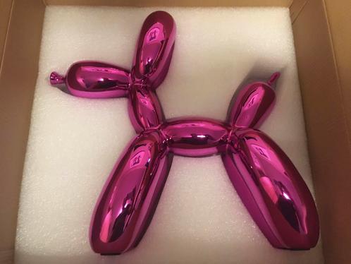 Jeff koons (after) Balloon Dog Editions studio pink, Antiek en Kunst, Kunst | Designobjecten, Ophalen of Verzenden