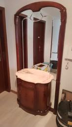 Mooie kast met spiegel koopje Kerselaar, Antiek en Kunst, Ophalen