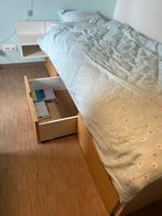 Eenpersoonsbed ikea met schuiven, Huis en Inrichting, Slaapkamer | Bedden, Ophalen, Gebruikt