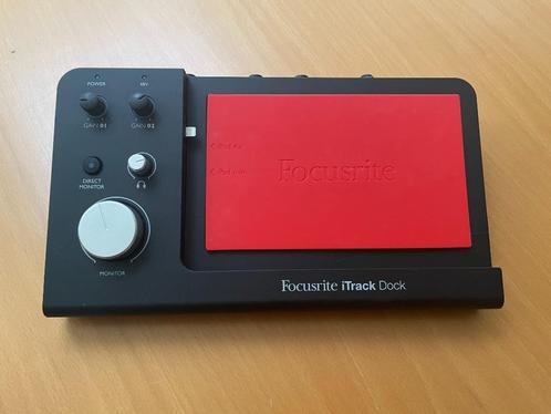 Focusrite iTrack Dock for iPad, TV, Hi-fi & Vidéo, Appareils professionnels, Utilisé, Audio, Enlèvement ou Envoi