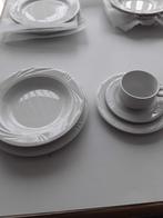 Eetservies Arcadia Hotel porselein  60 delig Wit nieuw, Ophalen, Nieuw, Overige stijlen, Porselein