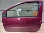 Renault Twingo II Portier Links Paars TELNE 801010419R 07-14, Gebruikt, Ophalen of Verzenden, Renault, Links