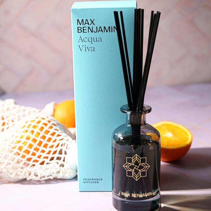 Max Benjamin geurstokjes nieuw Aqua Viva, Huis en Inrichting, Woonaccessoires | Overige, Nieuw, Ophalen of Verzenden