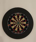 Unicorn Eclips Pro dartbord +beschermring + Checkoutmat, Ophalen, Zo goed als nieuw, Dartbord, Soft tip