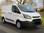 Ford transit custom 2.2TDCI EURO 5B MET KEURING, Auto's, Euro 5, Zwart, Wit, 5 deurs