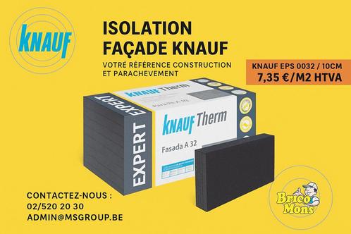 Isolation façade knauf eps 032 à prix UNIQUE ‼️, Doe-het-zelf en Bouw, Isolatie en Afdichting, Nieuw, Ophalen