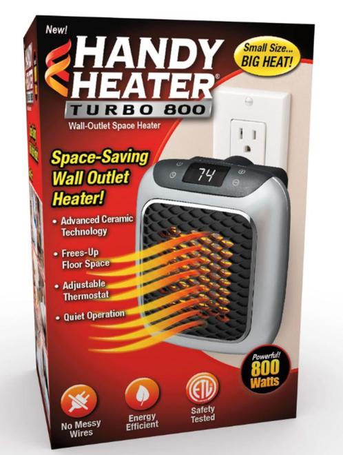 Handy Heater compact, Doe-het-zelf en Bouw, Verwarming en Radiatoren, Nieuw, Overige typen, 500 tot 800 watt, Minder dan 30 cm