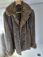 winterjas, Kleding | Dames, Jassen | Winter, Bruin, Maat 42/44 (L), Zo goed als nieuw, Ophalen