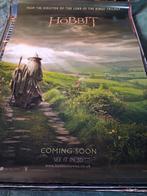 cinema affiche  the hobbit, Ophalen of Verzenden, Zo goed als nieuw, Film, Poster
