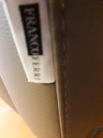 Lederen Zetelbed, 150 à 200 cm, Comme neuf, Enlèvement, Cuir