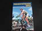 wielerfolder 2012 team vacansoleil bianchi, Sport en Fitness, Wielrennen, Verzenden, Zo goed als nieuw