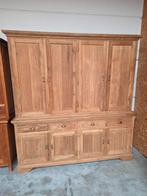 Mooie massief teakhouten buffetkast/wandkast 210cm, Ophalen