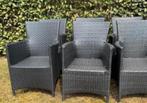8 tuinstoelen Allibert Lowa, Tuin en Terras, Tuinstoelen, Ophalen of Verzenden, Zo goed als nieuw