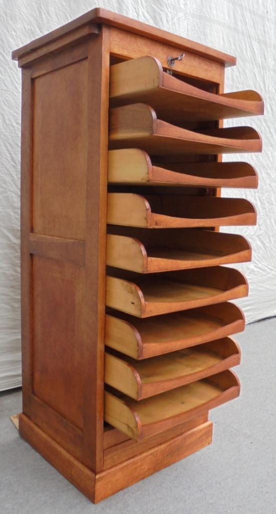 rolluikkast archiefkast muziekkast ladekast, Antiek en Kunst, Antiek | Overige Antiek, Ophalen of Verzenden