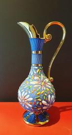Ancienne aiguière en faïence H. Bequet Quaregnon, Antiquités & Art, Antiquités | Vases, Enlèvement ou Envoi