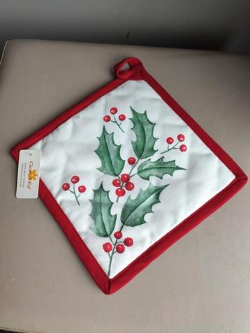 Clayre n Eef pannenlap kerst nieuw, Enlèvement ou Envoi, Comme neuf