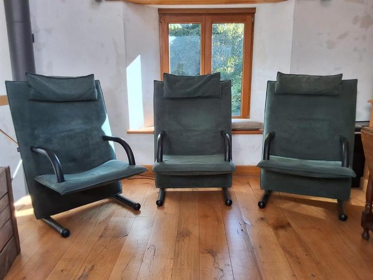 T-Line fauteuils – ontwerp Burkhard Vogtherr voor Arflex, Huis en Inrichting, Fauteuils, Ophalen