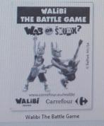 Stickers en kaarten op Walibi The Battle Game, Verzamelen, Zo goed als nieuw, Ophalen