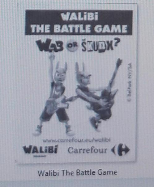 Stickers et cartes sur Walibi The Battle Game, Collections, Autocollants, Comme neuf, Enlèvement