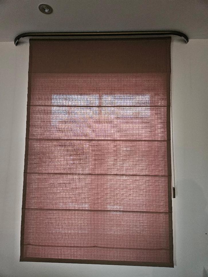 1 vouwgordijn 67x125, Huis en Inrichting, Stoffering | Gordijnen en Lamellen, Zo goed als nieuw, 100 tot 150 cm, 50 tot 100 cm