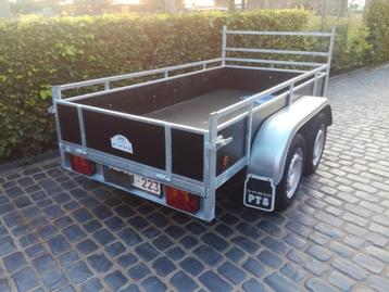 nieuwe ongeremde dubbelas 258x125 met coc en factuur, Enlèvement, Neuf