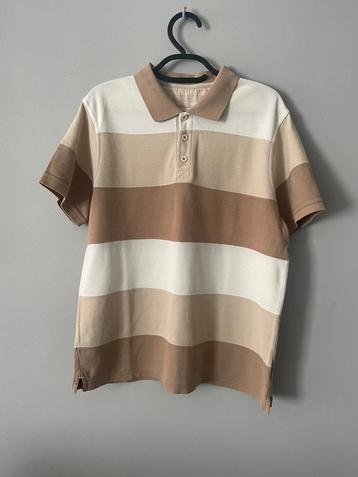 Beige POLO L voor heren