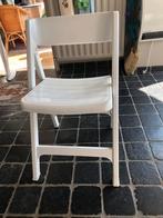 Plooistoel. Wit (Flair Plaisir), Ophalen, Zo goed als nieuw, Wit